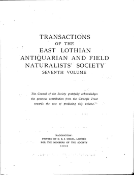 1958 ELA&FN Soc Transactions Vol