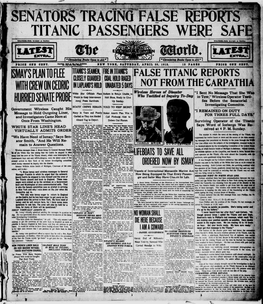 Titanic Passengers Were Safe