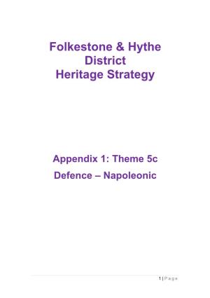 Theme 5C Defence – Napoleonic