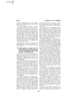 22 CFR Ch. I (4–1–11 Edition)