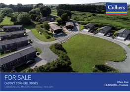 For Sale Caddy’S Corner Lodges Carnmenellis, Redruth, Cornwall, Tr16 6Ph Caddy’S Corner Lodges, Carnmenellis, Redruth, Cornwall, Tr16 6Ph