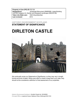 Dirleton Castle