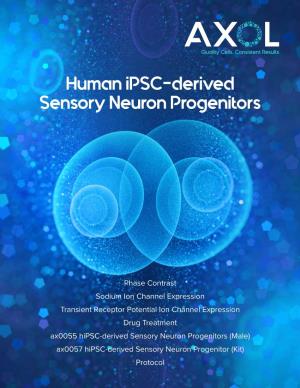 Sensory Neuron Progenitors Brochure
