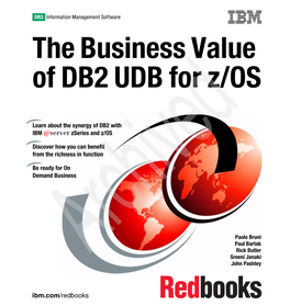 The Business Value of DB2 UDB for Z/OS