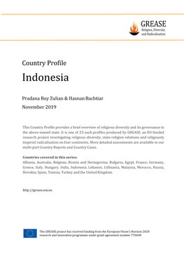 Indonesia Profile