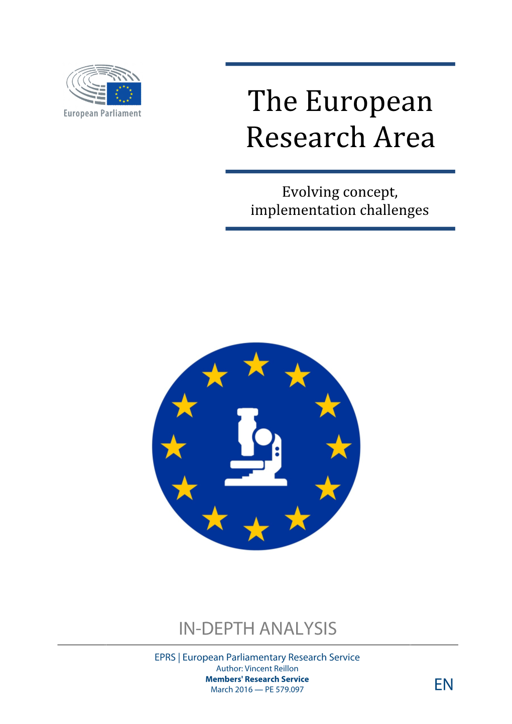 European Research Area Evolving Concept, Implementation Challenges