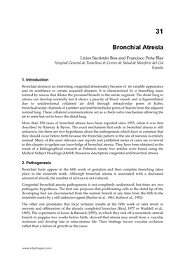 Bronchial Atresia