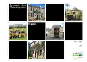 Download Higham Conservation Area Character Appraisal