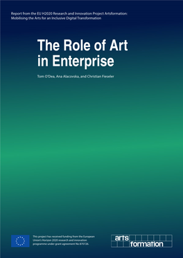 The Role of Art in Enterprise