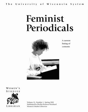 Feminist Periodicals