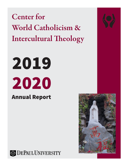 Center for World Catholicism & Intercultural Theology