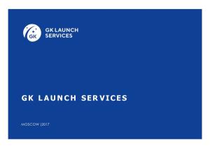 IAA-AAS-CU-17-01-05 – New Launch Opportunities with Soyuz LV