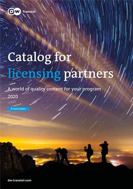 Catalog for Licensing Partners