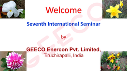 Seventh International Seminar