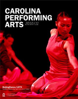 Carolina Performing Arts 2010/11