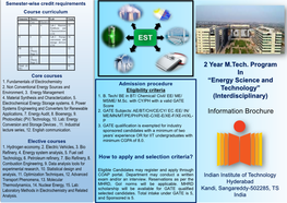 Information Brochure Applications, 7
