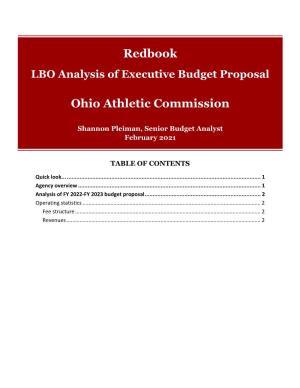 Ohio Athletic Commission