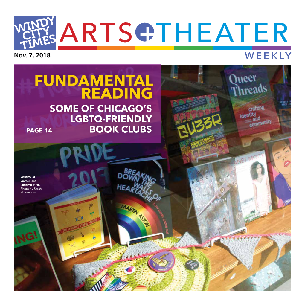 Fundamental Reading Some of Chicago’S Lgbtq-Friendly Page 14 Book Clubs
