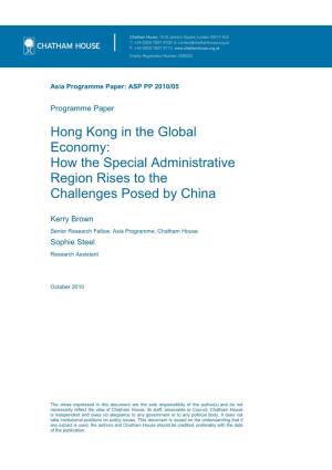 Hong Kong in the Global Economy: How the Special Administrative Region Rises to the Challenges Posed by China
