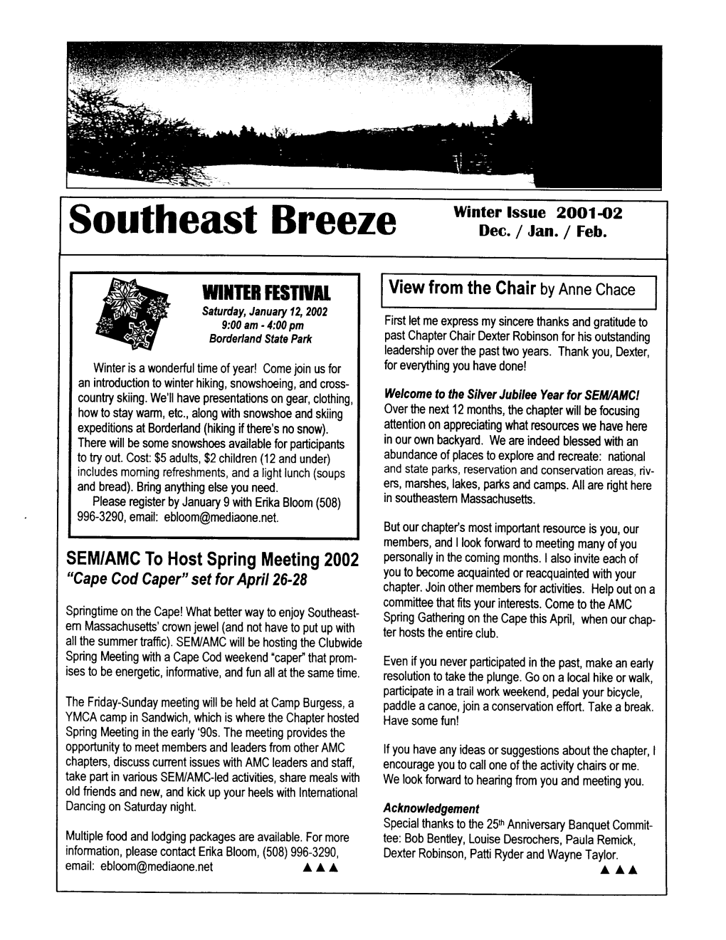 Southeast Breeze Dec.Fjan./Feb