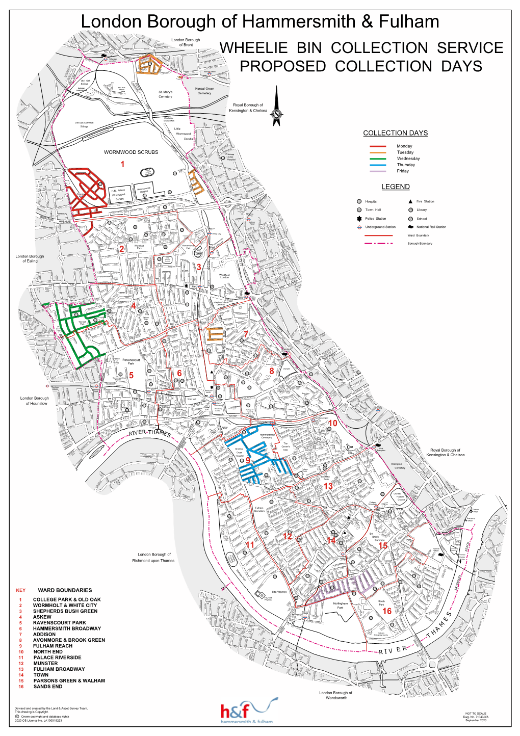 View a Map of the Areas Where The