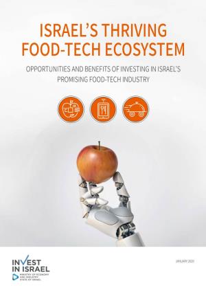 Israel's Thriving Food-Tech Ecosystem