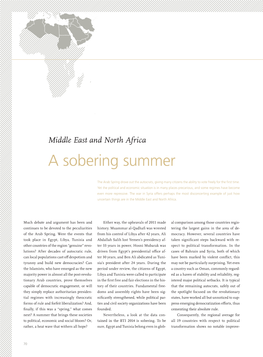 Middle East and North Africa Regional Report BTI 2014