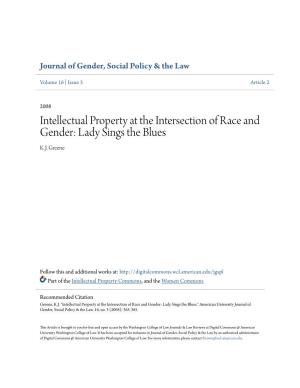 Intellectual Property at the Intersection of Race and Gender: Lady Sings the Blues K.J