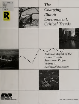 The Changing Illinois Environment: Critical Trends