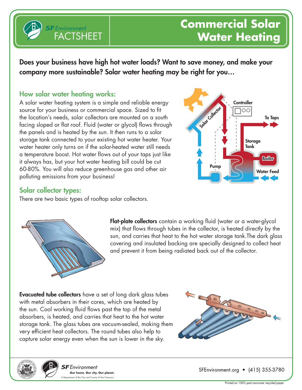 Commercial Solar Water Heating