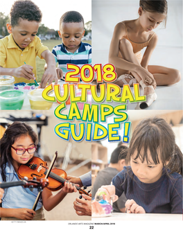 2018 Cultural Camps Guide
