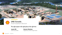 LNG Canada Final Investment Decision