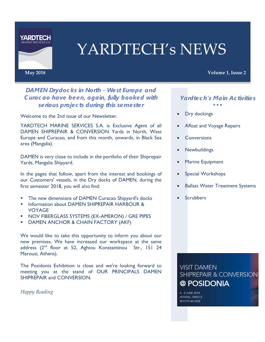 YARDTECH's NEWS