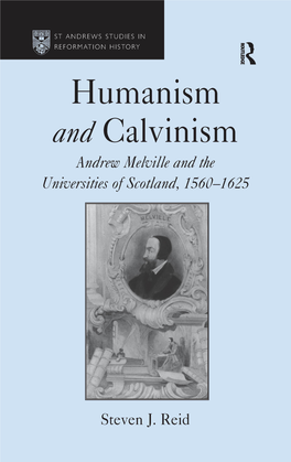 Humanism and Calvinism for My Parents Humanism and Calvinism