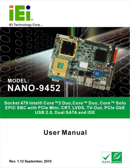 NANO-9452 EPIC Motherboard