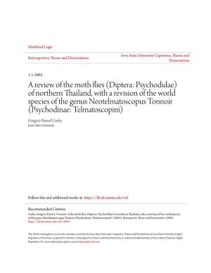 Diptera: Psychodidae) of Northern Thailand, with a Revision of the World Species of the Genus Neotelmatoscopus Tonnoir (Psychodinae: Telmatoscopini)" (2005)