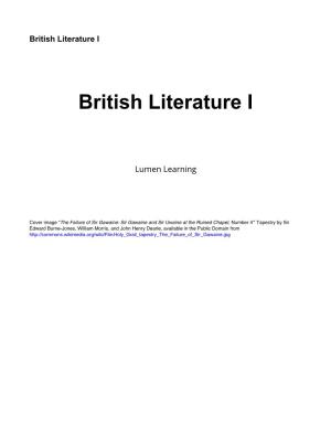 British Literature I