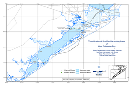 Classification of Shellfish Harvesting Areas of West Galveston