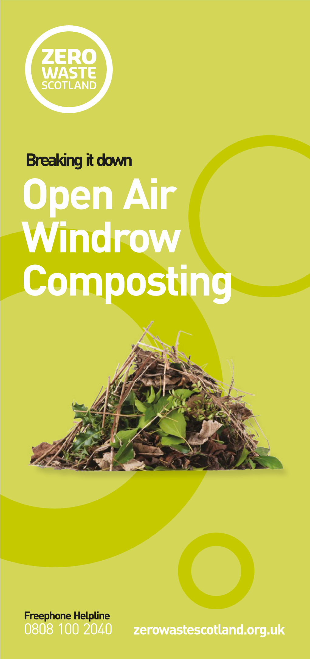 Open Air Windrow Composting