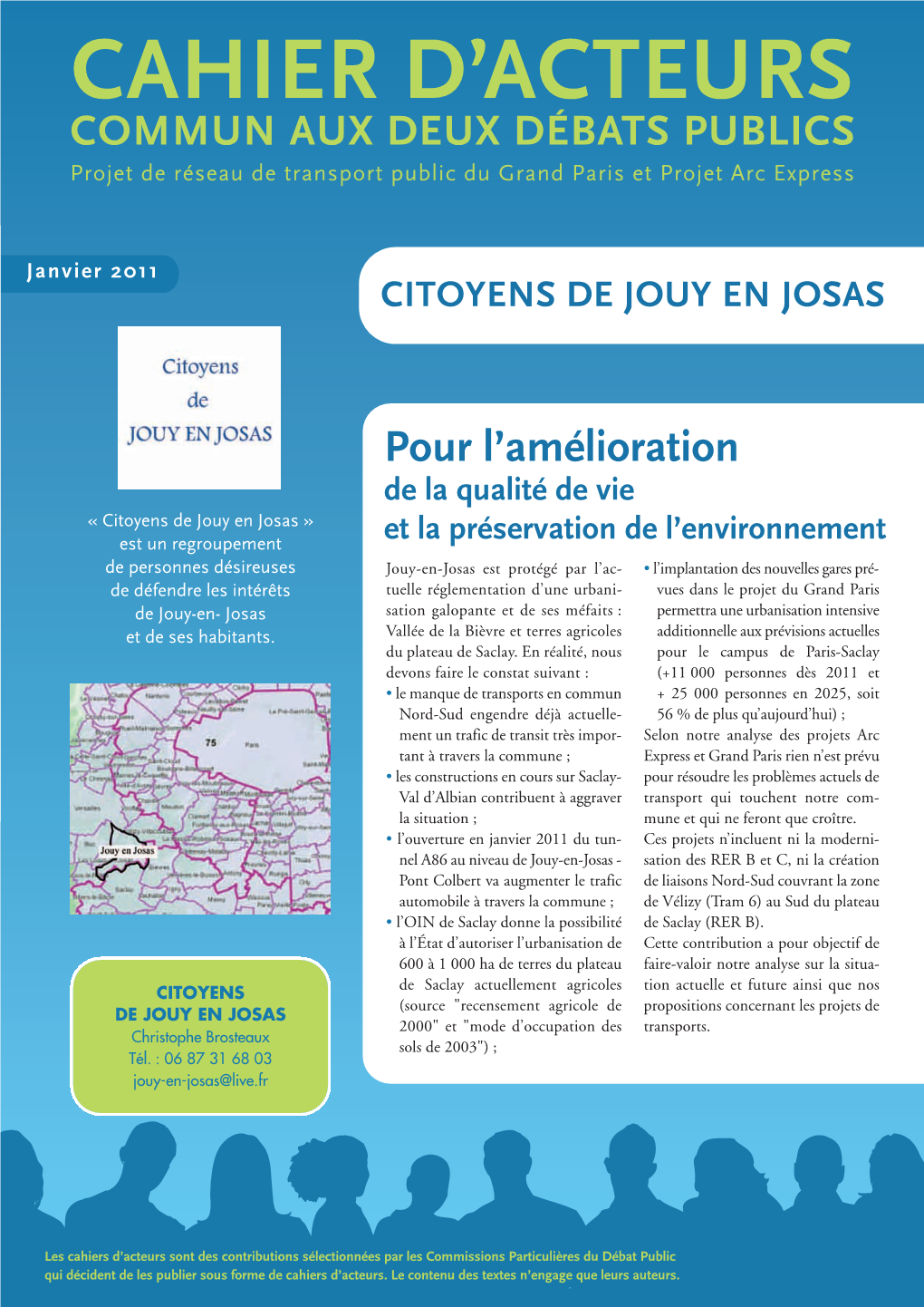 Cahier D'acteurs Commun Aux Deux Débats Publics Citoyens De Jouy En