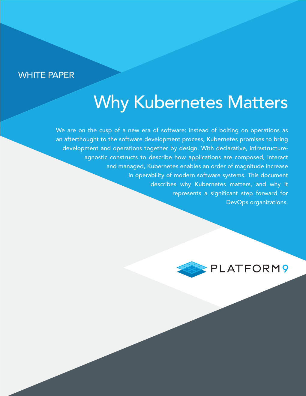 Why Kubernetes Matters