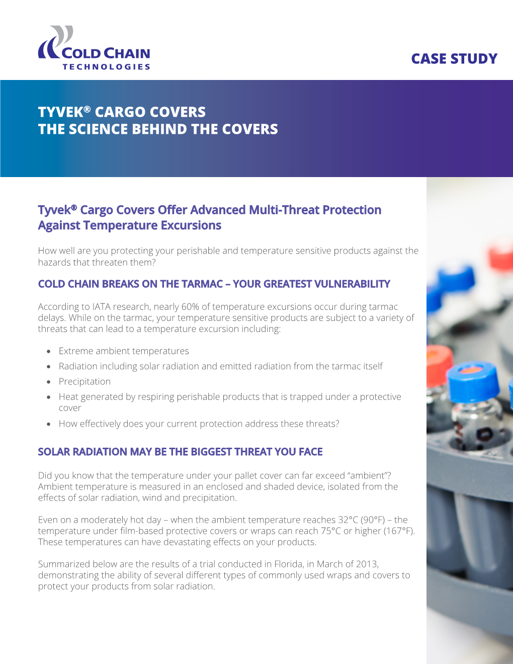 Case Study Tyvek® Cargo Covers the Science Behind