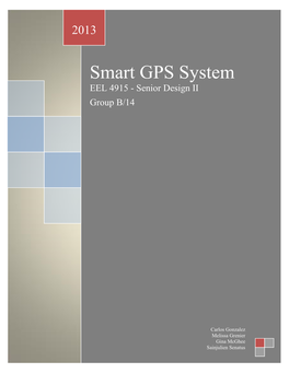 Smart GPS System EEL 4915 - Senior Design II