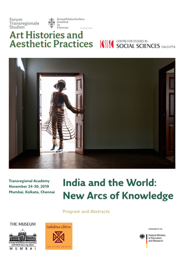 India and the World: Mumbai, Kolkata, Chennai New Arcs of Knowledge