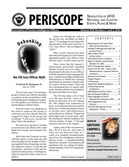 Periscope Newsletter of Afio
