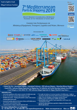 7Th Mediterranean Ports & Shipping 2019