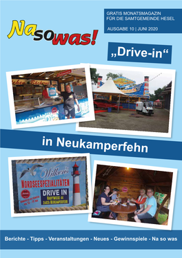 In Neukamperfehn „Drive-In“