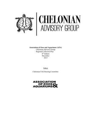 Chelonian Advisory Group Regional Collection Plan 4Th Edition December 2015