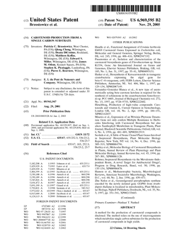 (12) United States Patent (10) Patent No.: US 6,969,595 B2 Brzostowicz Et Al