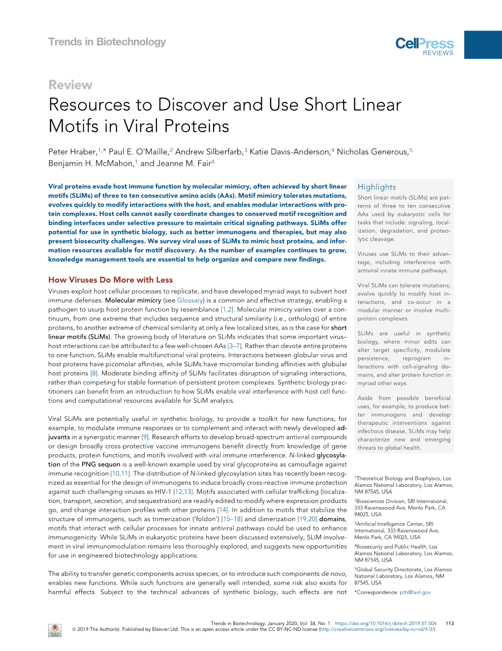 Resources to Discover and Use Short Linear Motifs in Viral Proteins